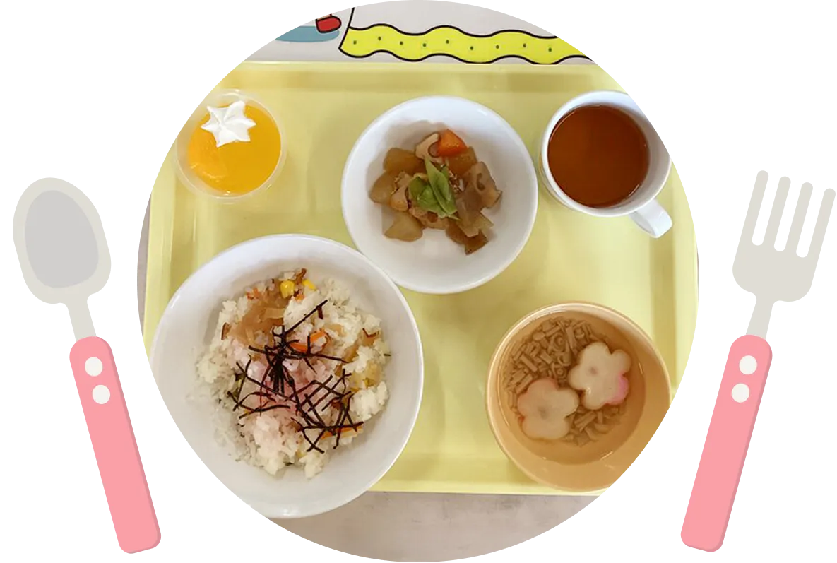 自園給食のイメージ